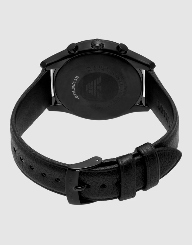 Emporio Armani - Black Chronograph Watch