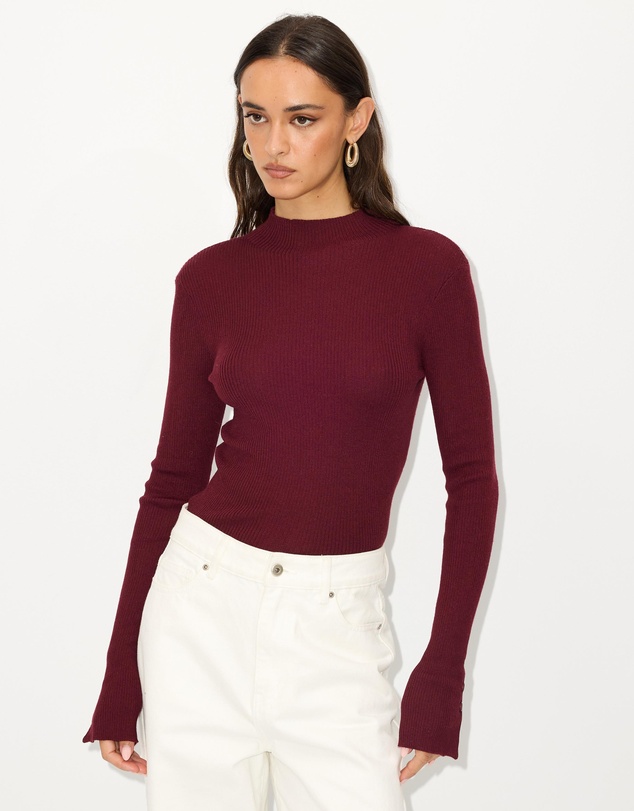 Dazie - Coralie Knit Top