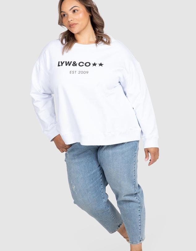 Love Your Wardrobe - LYW & Co Logo Sweat Top