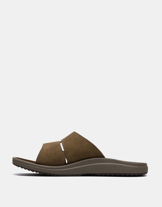Clarks - M Brinkley Slide Sand