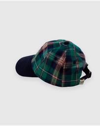 Goldie + Ace - Tate Check Cap - Babies-Kids