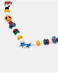 TwoJeys - Yin Yang Flame Necklace