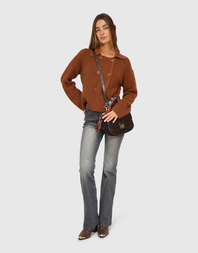 Belle & Bloom - Make It With You Buttoned Cardi Jacket
