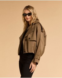 MVN - Cropped Trench Coat