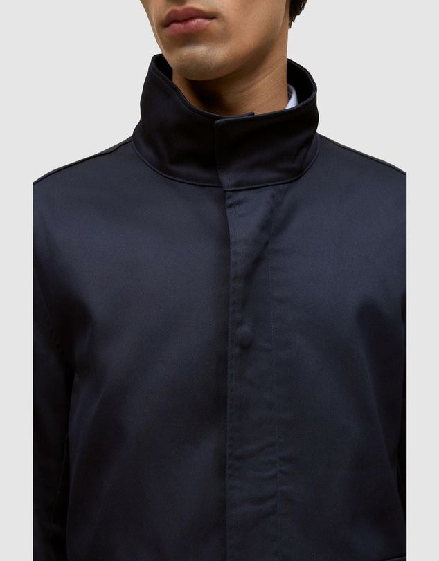 Trenery - Cotton Twill Zip Through Jacket