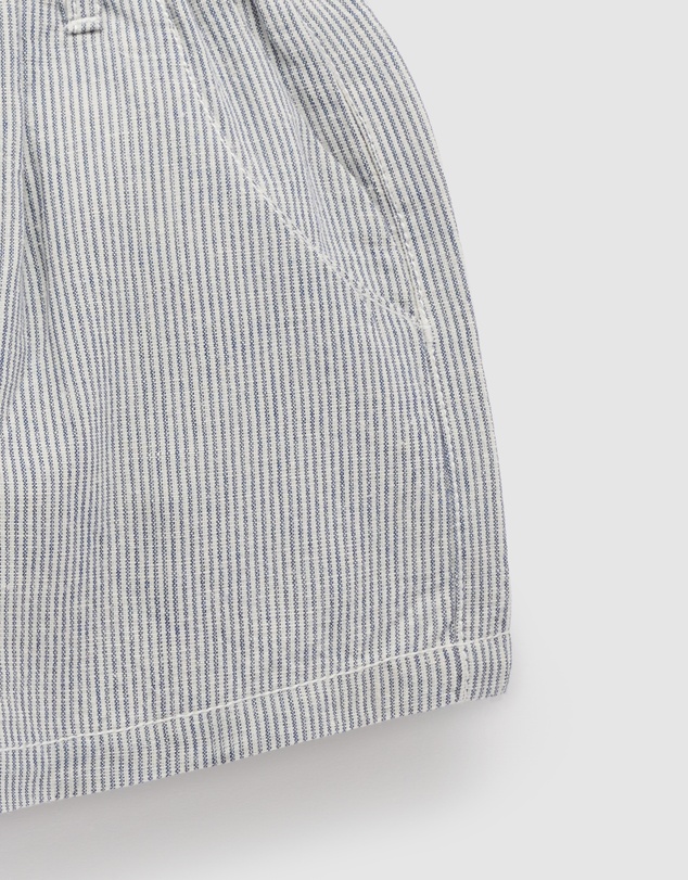 Purebaby - Linen Blend Short -Kids-Babies
