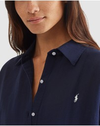 Polo Ralph Lauren - Organic Cotton & Linen Oversized Beach Shirt