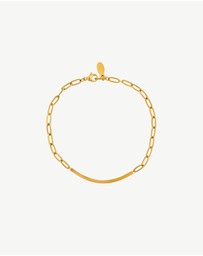 Zahar - Engravable Bar Bracelet