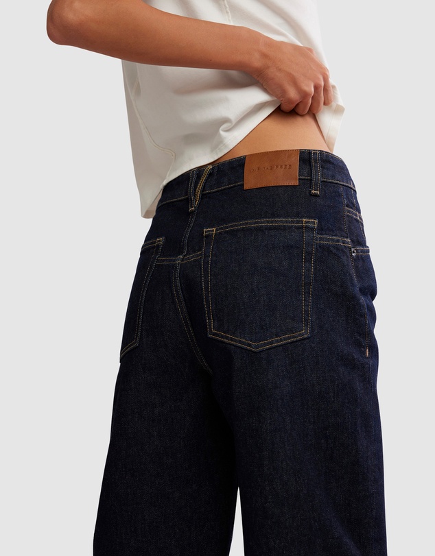 Free People - Deep Trance Dropped Boyfriend Jeans