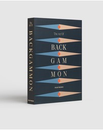 Printworks - Printworks Classic Art of Backgammon-Anthracite Grey