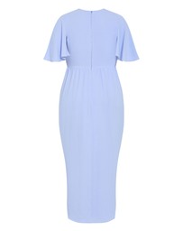 City Chic - Braelynn Drape Maxi Dress