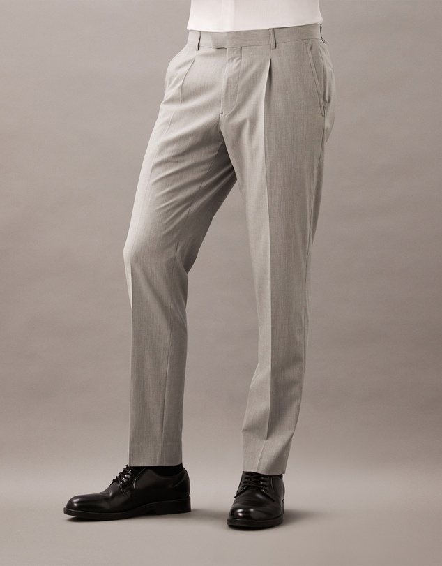 Calvin Klein - Plain Marle Suit Pant