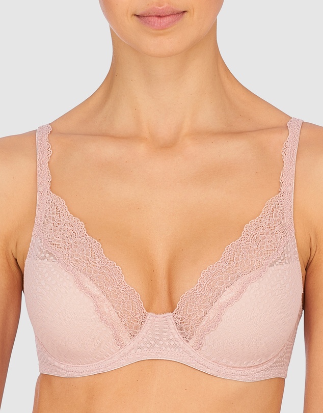 Natori - Beyond Wired Convertible-to-Racerback Lightly-Padded Lace Bra
