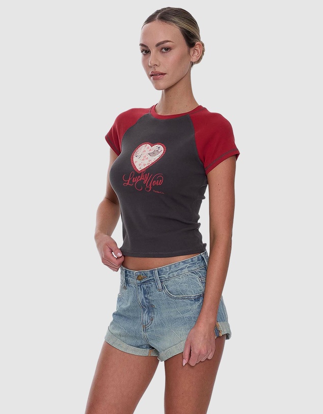 Thrills - Lucky You Raglan Club Tee