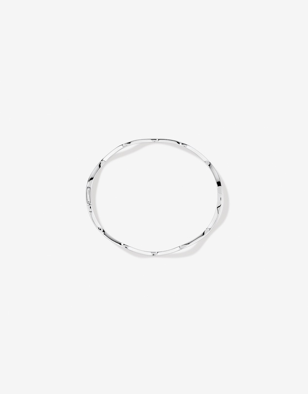 Michael Hill - Wave Bangle in Sterling Silver
