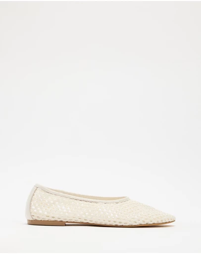 AERE - Mesh Ballet Flats
