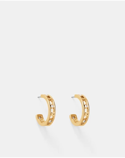MIMCO - Amulet Hoop Earring
