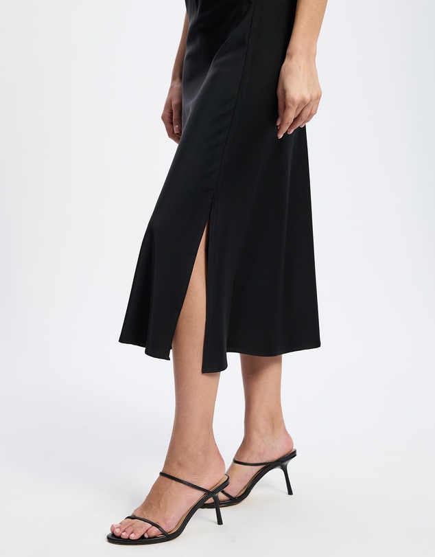 Mossée - Lily Midi Silk Skirt