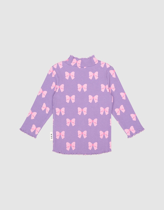 Huxbaby - Bow Rib Skivvy - ICONIC EXCLUSIVE - Babies-Kids