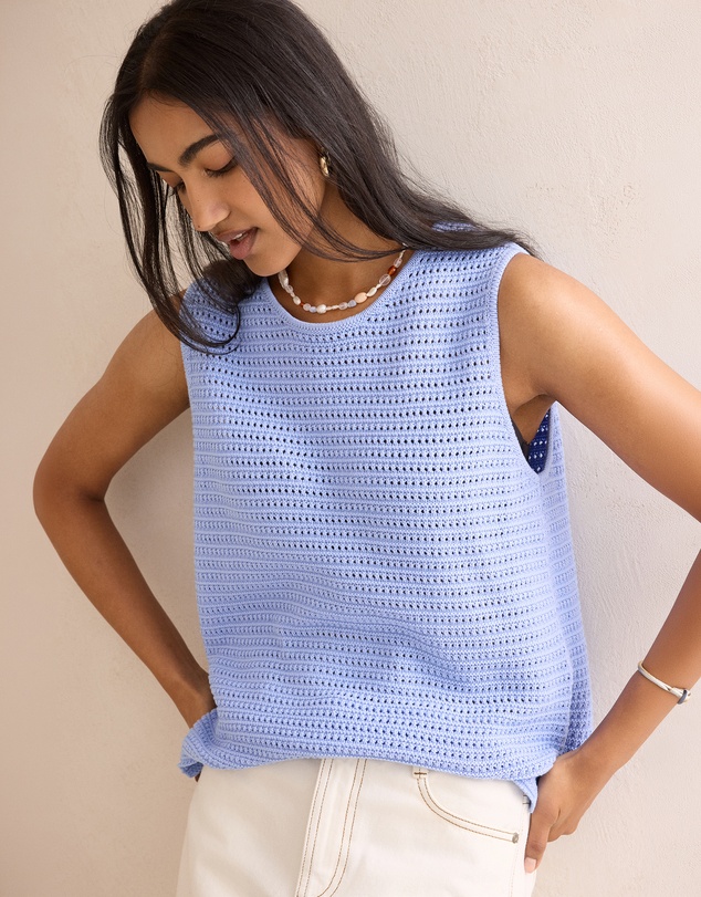 Ceres Life - Margot Mesh Knit Tank