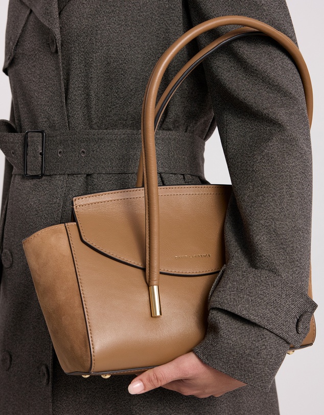 David Lawrence - Velda Suede Shoulder Bag