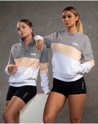 UNIT - UNIT Coco Ladies Pullover Half Zip Sweater