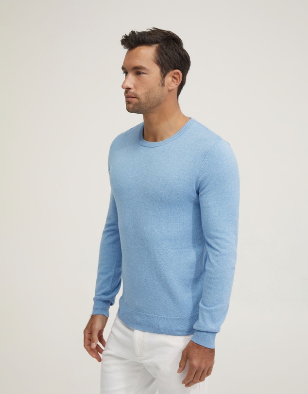 Oxford - Basic Crew Neck Cashmere Blend Top