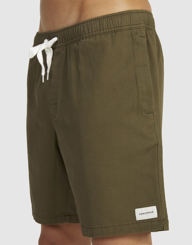 VonZipper - Mens Twill Dogs Walkshorts
