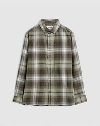 COS - Checked Pima Cotton Shirt