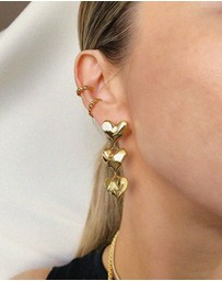 Jackie Mack - Lovestruck Long Drop Earrings