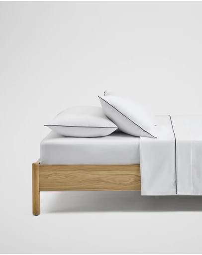 Country Road - Dita Organically Grown Cotton Queen Flat Sheet