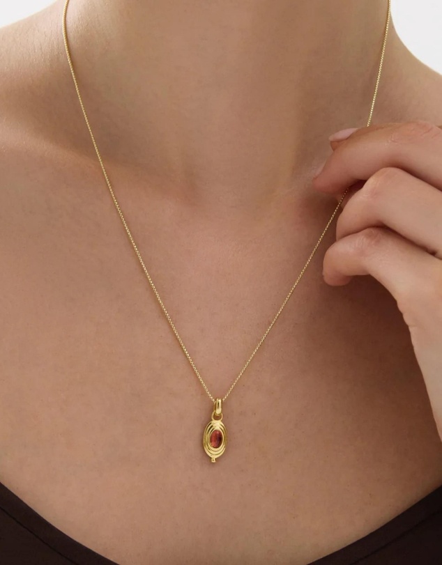 Najo - Horizon Garnet Necklace