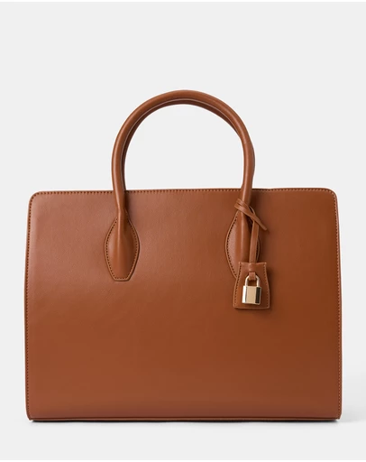 Forever New - Louisa Large Lock Tote Bag