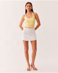 SNDYS - LEXIE TWIST HALTER TANK - ICONIC EXCLUSIVE