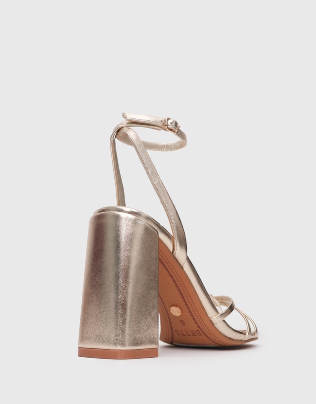 Betts - Solana Strappy High Block Heel Sandals