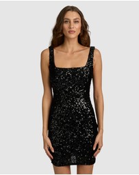 Romance by Honey and Beau - Presley Sequin Mini Dress