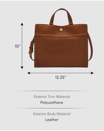 Fossil - Carmen Brown Tote