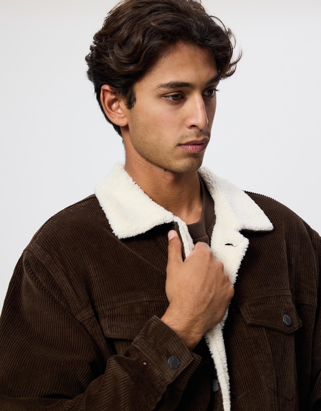 Thrills - Oversized Sherpa Wanderer Cord Jacket