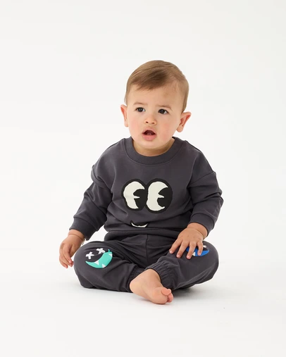 Rock Your Baby - Put On Your Sk8 Face Finnegan Sweatshirt