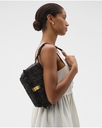 Oroton - Etta Medium Clutch Texture