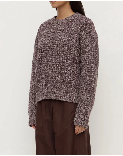 Assembly Label - Shiloh Speckle Wool Knit Jumper
