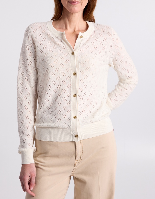 David Lawrence - Elphaba Linen Cardigan