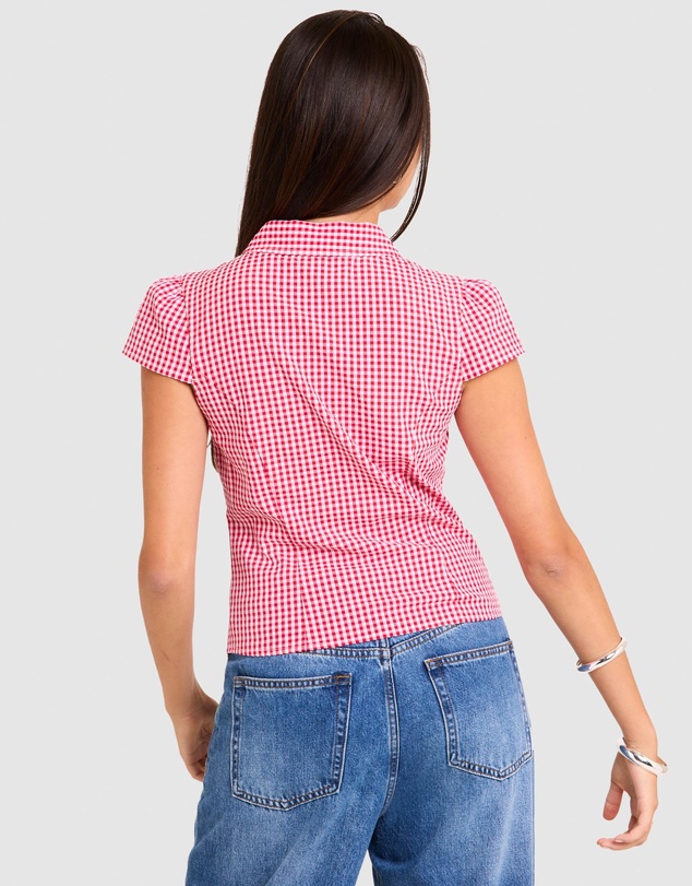Alice In The Eve - Valeria Keyhole Shirt
