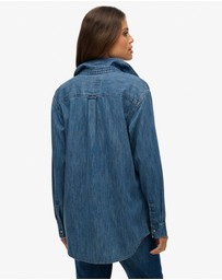 Superdry - Denim Oversized Shirt