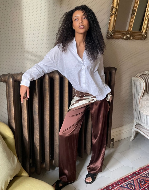 CAMIXA - Lulu Silk Pants