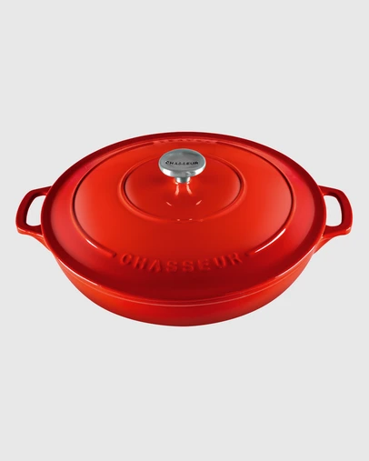 Chasseur - Round French Oven 30cm - Inferno Red