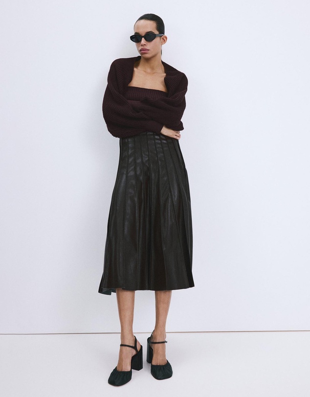 M.N.G - Ciruela Cardigan
