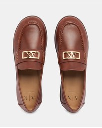 Armani Exchange - Maggie Formal Moccasins - Women's