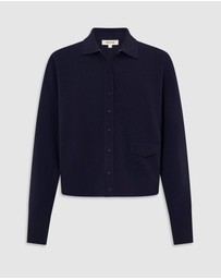 Oroton - Collar Cardigan