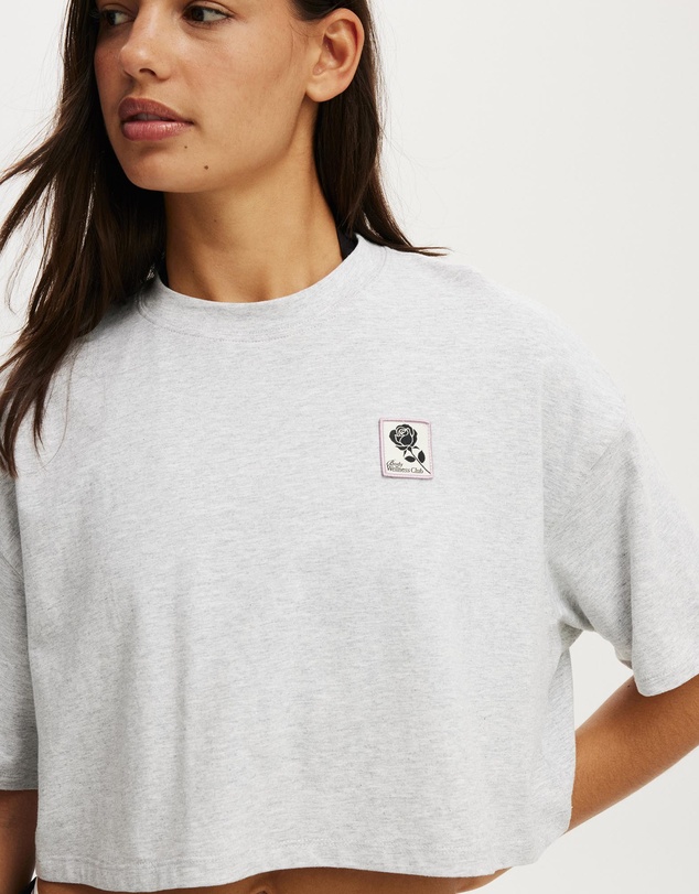 Cotton On Body Active - Active Cropped Graphic Tee
